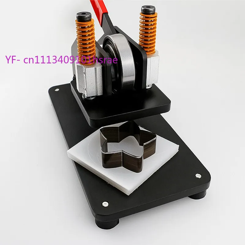 Manual Die DIY Leather Cutting Press Mold Embossing Machine Small Punch
