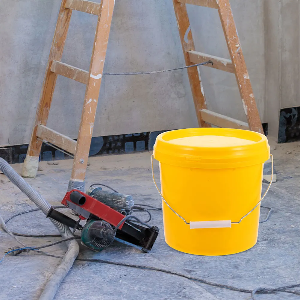 

Sealed Bucket Leakproof Lid Durable Plastic Pail Food Grade Storage Container Small Food Grade Buckets Home Use