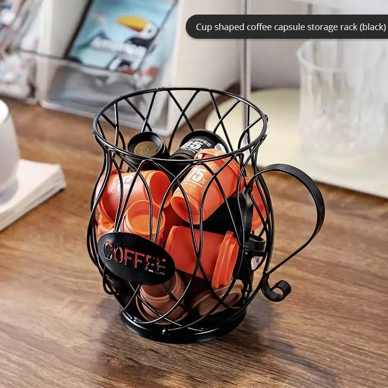1pc Kaffee pad halter große Kapazität Tasse Kaffee pad Veranstalter Kaffee Milch behälter Kaffee pad