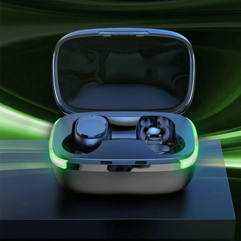 Y60 Bluetooth TWS Wireless Headphone Waterproof Noise Canceling Stereo Music Headset HD Call Sport Gaming Earphone for Cellphone