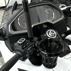 Panical Logger Recorder Recording Selfie Stick Bar Handlebar Bracket For Honda Gold Wing GL1800 GL1800B F6B Dct 2018-2024