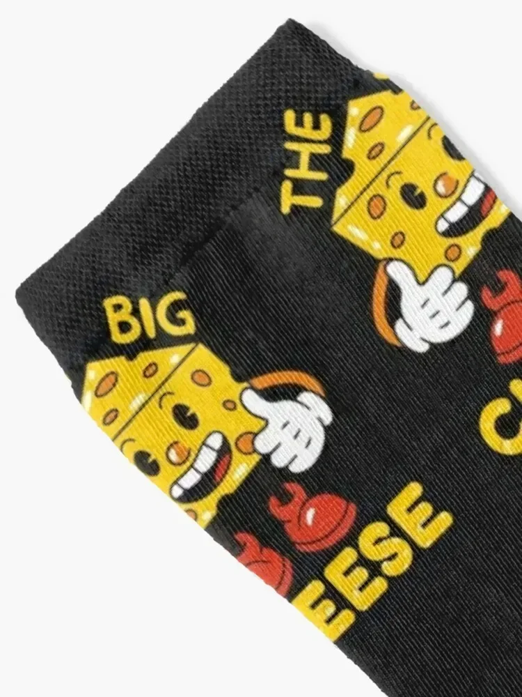 The Big Cheese Socks Stockings floral anti slip football compression Socks Women's Men's