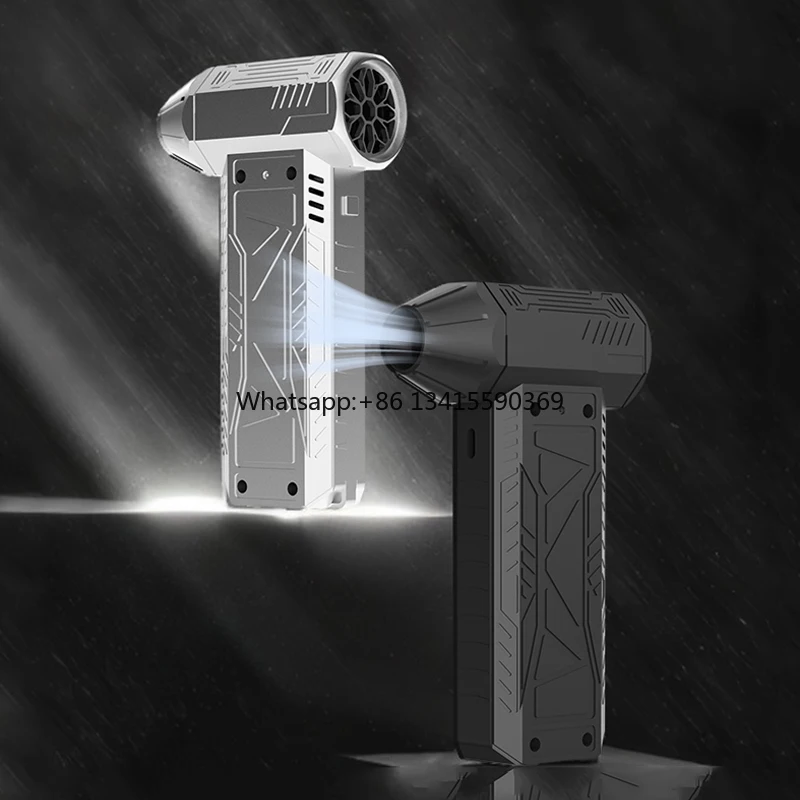 130000 giri/min Piccolo ventilatore elettrico portatile portatile Turbo Jet Air Duster Mini Turbo Fan per la pulizia della polvere