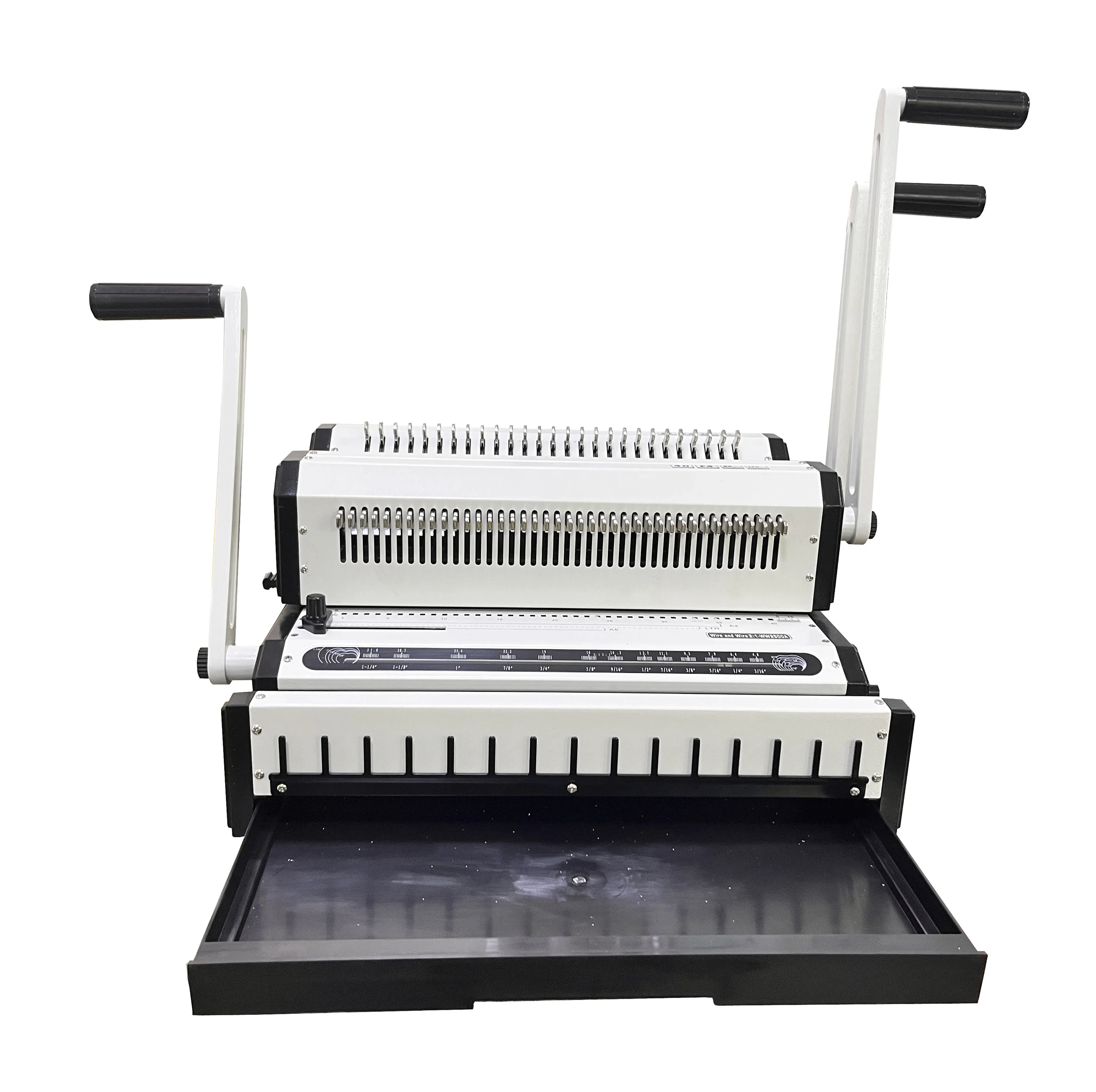 30Time/Min Binding Machine 2:1/3:1 Holes Maximum Punching Capacity 25 Sheets for Office Binding