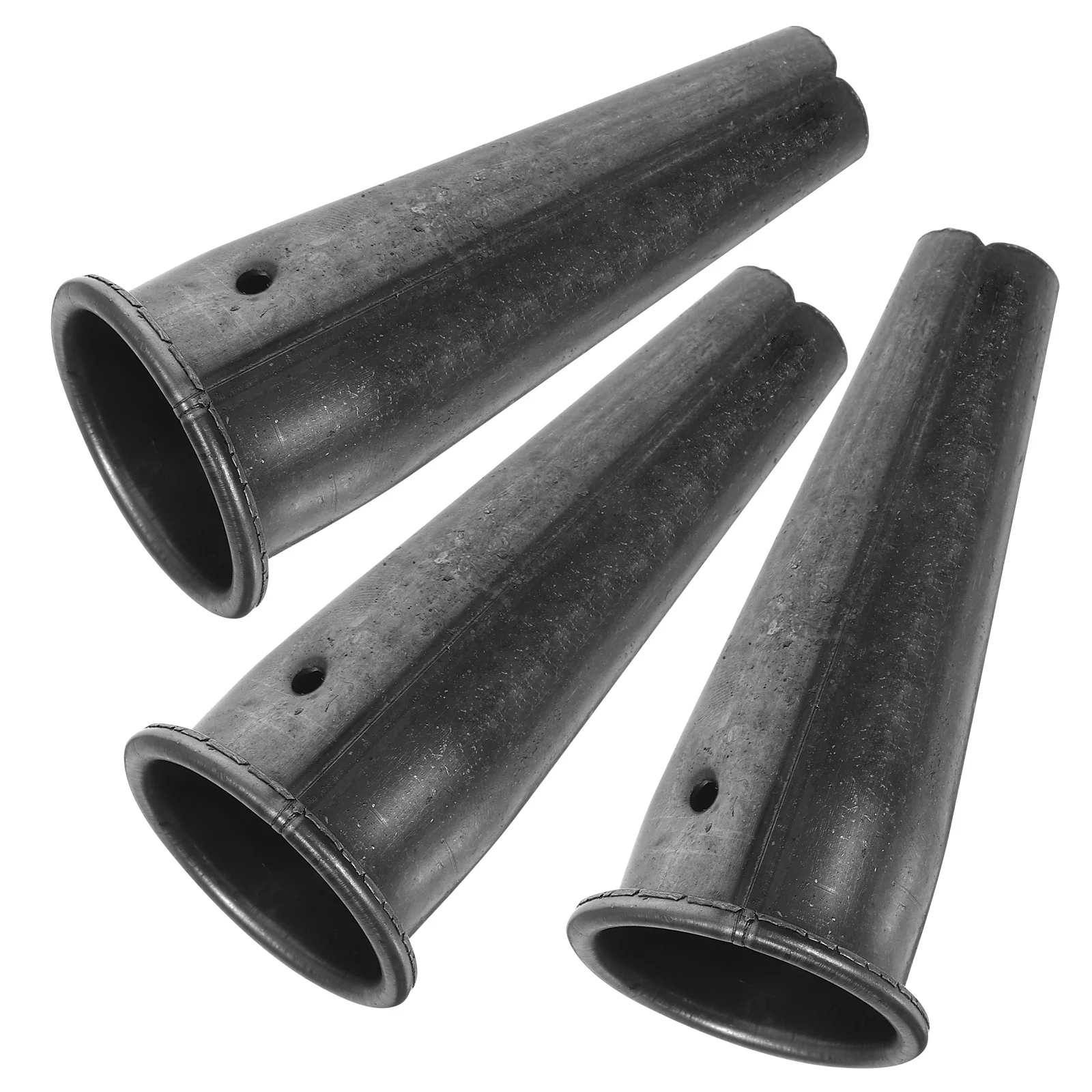 

3Pcs Wood Handle Sleeve Connectors Durable Material Tapered Design for Quick Replacement in Multiple Scenarios