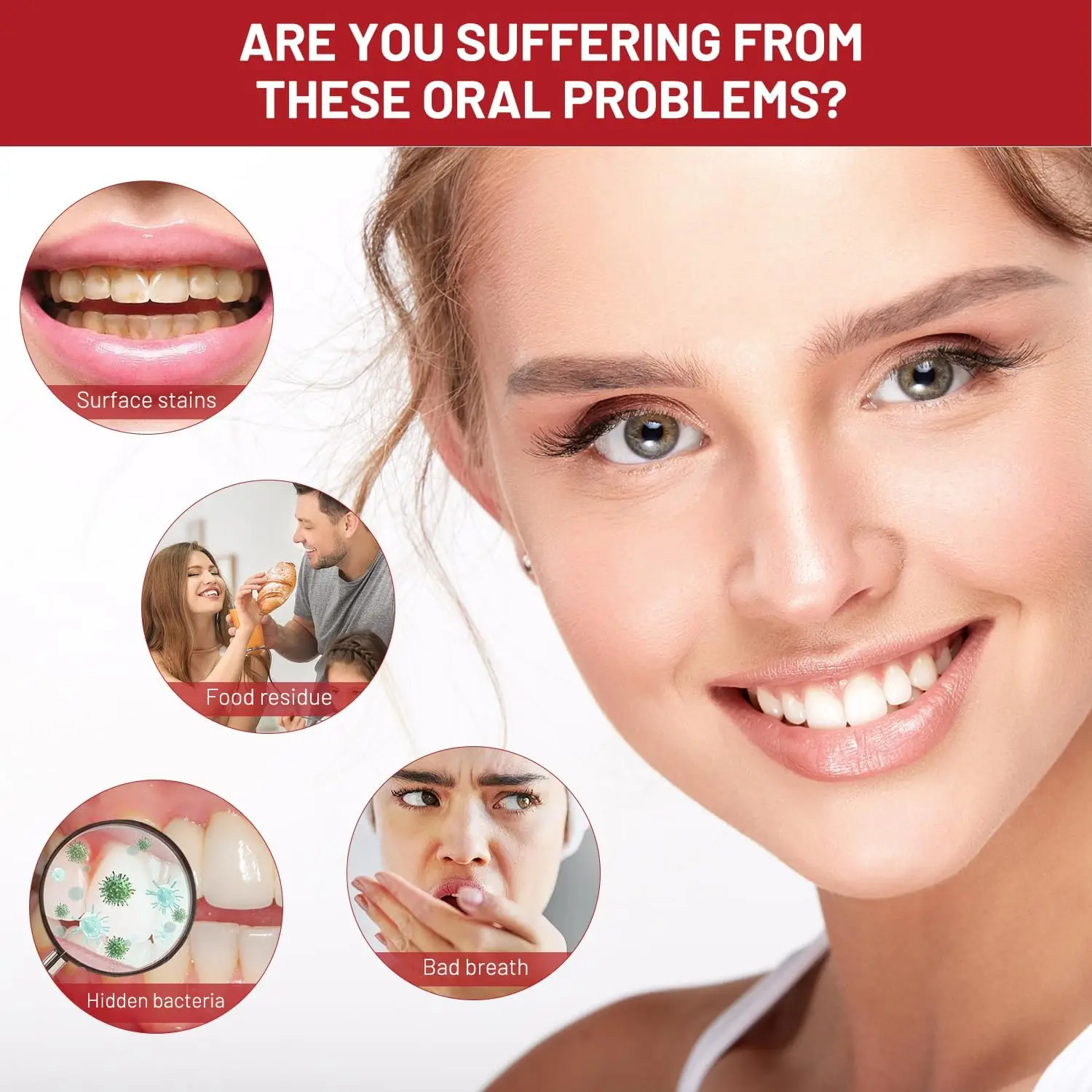 SP14 معجون أسنان فائق التبييض لتفتيح الأسنان 1/2/3 قطعة إزالة البقع البروبيوتيك النعناع اللطيف التنظيف العميق للعناية بالفم