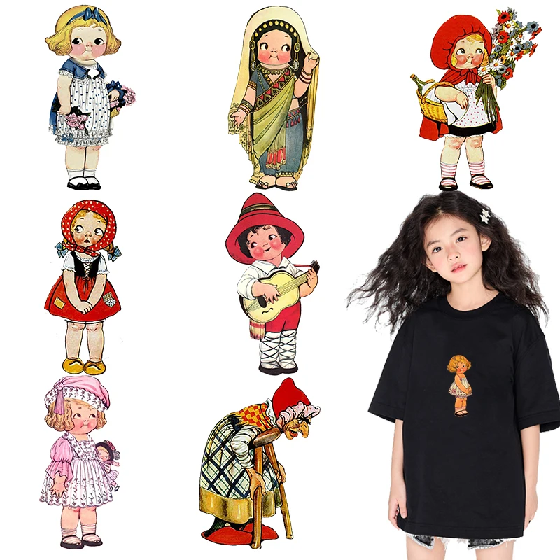 Cute Retro Doll Dtf…