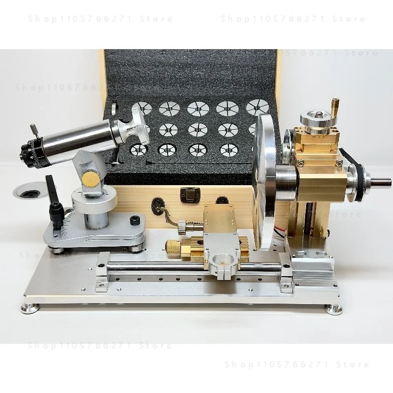 Watch Multifunctional Lathe, Milling Machine, Grinder and Polisher Case Refurbishment Kit (with Accessory Grinding Wheel)