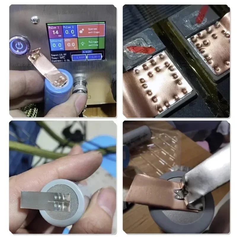 Machine à Souder par Points à Stockage d'Massage, Pile au Lithium en Aluminium à Nickel, Haute Puissance, Pointe de Stylo de Soudage en Cuivre