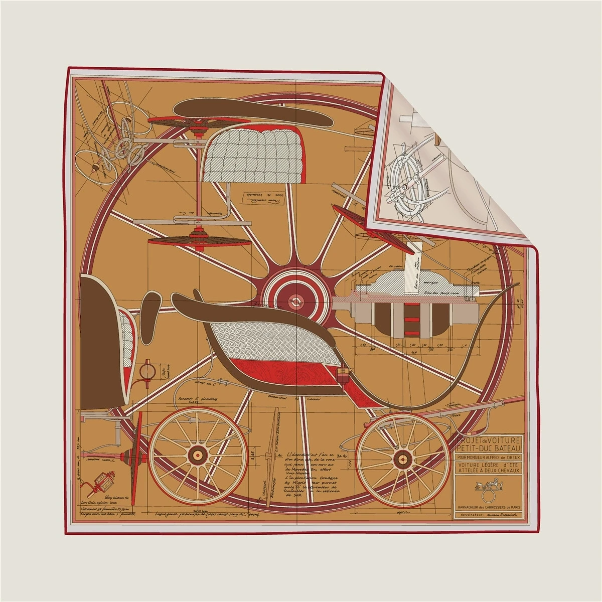 90cm 신상 롤드 엣지 양면 다른 색상 휠 스퀘어 스 - Vintage Fashion Wheel 리뷰 및 가격