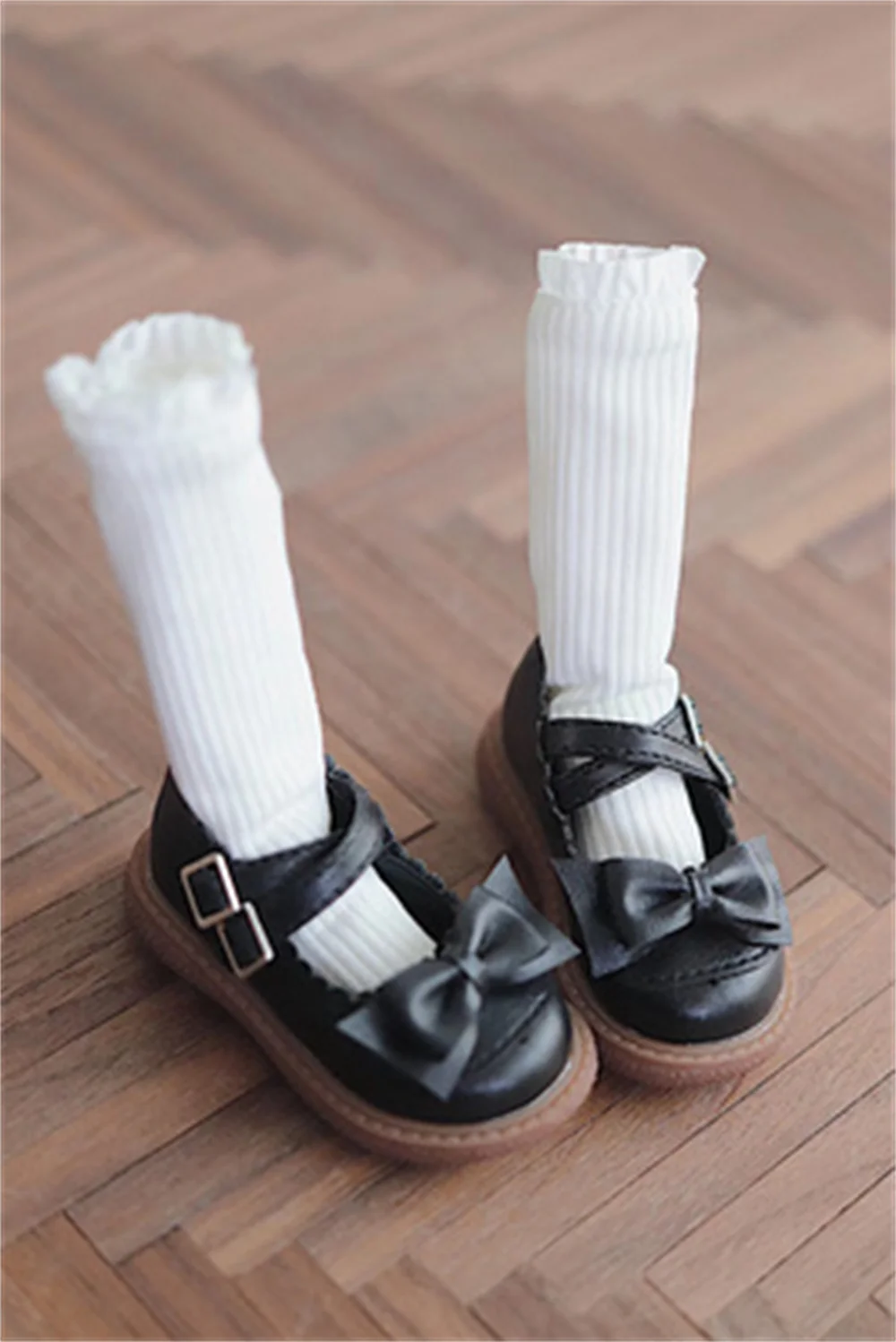 女の子のためのbjdとsd人形の靴,さまざまな色のクマの姉妹靴,女性の靴,1/6, 1/3,1/4,アクセサリー