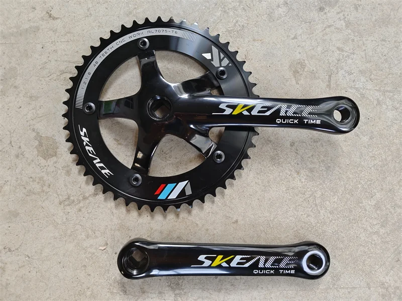 SKEACE Crankset Square Finely polished Hole Alumniun Alloy SKE