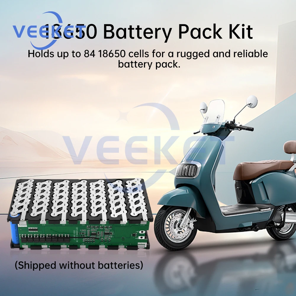 18650 Battery Box 48V 13S 6P Lithium Battery Box 48V 30A Lithium Battery Protection Board Suitable For Electric Scooter Battery