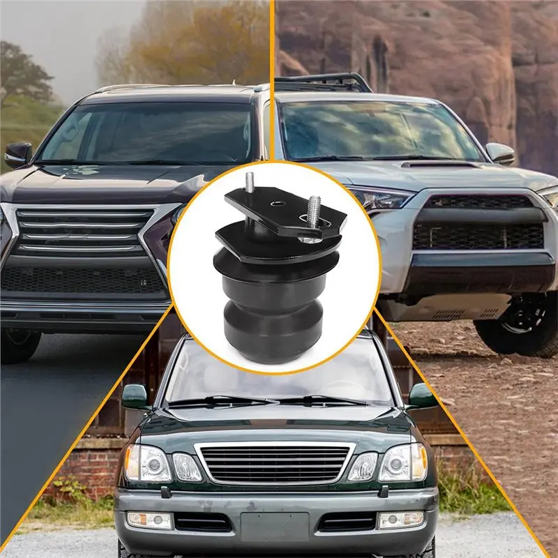 For Toyota 4Runner 2WD/4WD, GX460, LX470,For Land Cruiser Rear Rubber Helper Suspension Bump Stop Stopper ABSTORSEQ