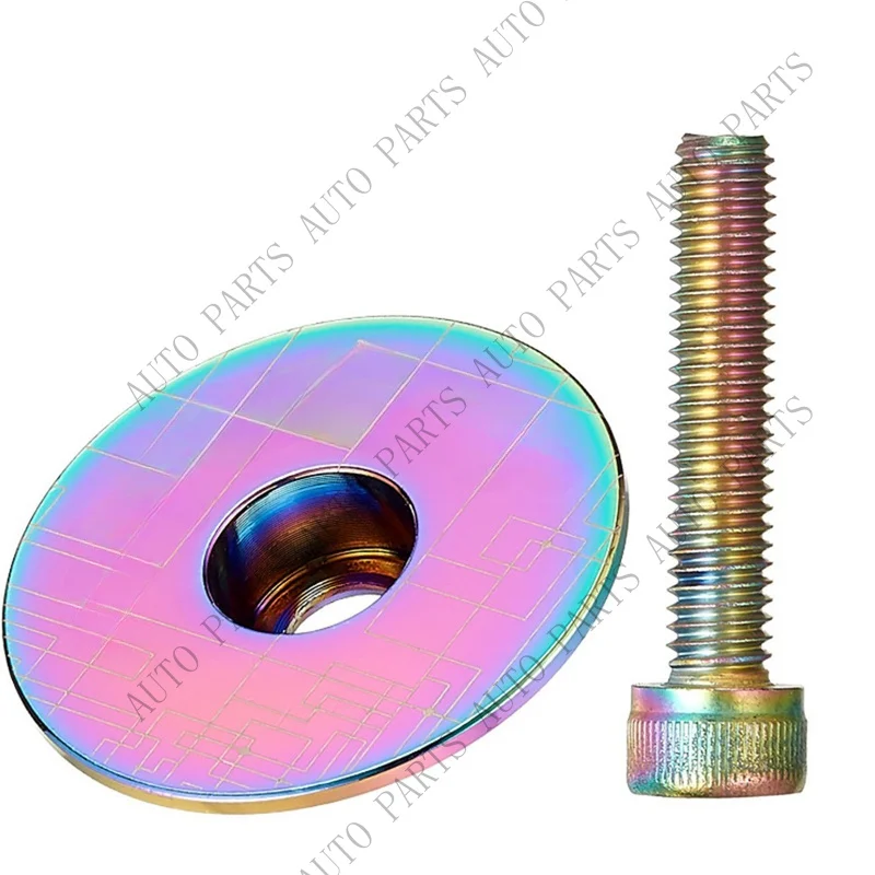 A+ for High Intensity MTB Fork Tube Cover Alloy Aluminum Bicycle Stem Cap 31 8mm
