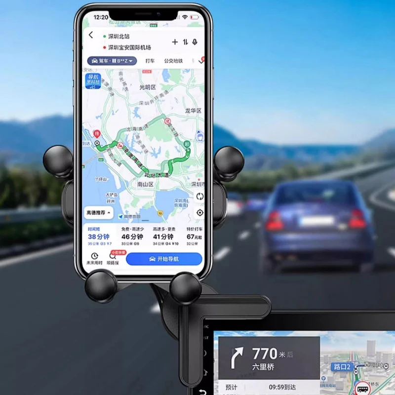 Car Screen Navigation Stand For AIWAYS U5 2019-2026 Adjustment Special Phone Holder Decoration Modify Accessories
