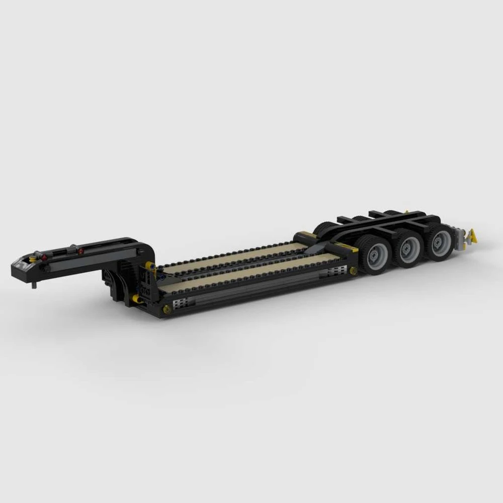 MOC-100709 Heavy Transport Vehicle Assembly Building Block Model Front MOC Children's Toy Gift Technology Building Blocks