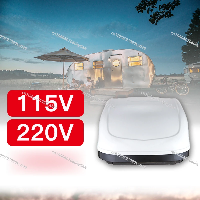 15700 BTU/H RV Roof Air Conditioner 115V/220V Large Range Refrigeration Electric Inverter Suitable for Camping RV Dining Car