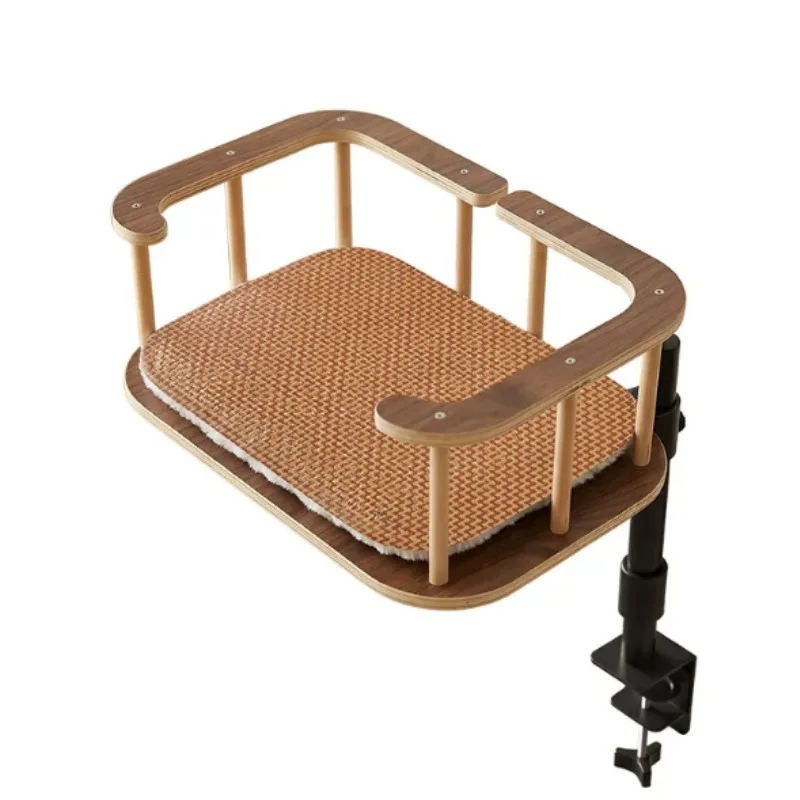 Indoor Apartment Elevated Cat Nest Desk Perched Desktop Cat Bed Home Office Perched Accessories