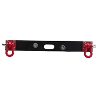 Metal Rear Bumper with Tow Hook for MN D90 D91 D99S MN90 MN99S 1/12 RC Car Upgrade Spare Parts Accessories,A