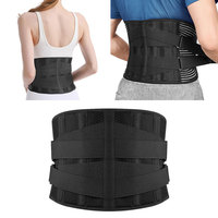 Back Brace Adjustable Waist Belt Support Brace for Lumbar Trainer Sweat Belt for Sports New Assistance Waist Cushion