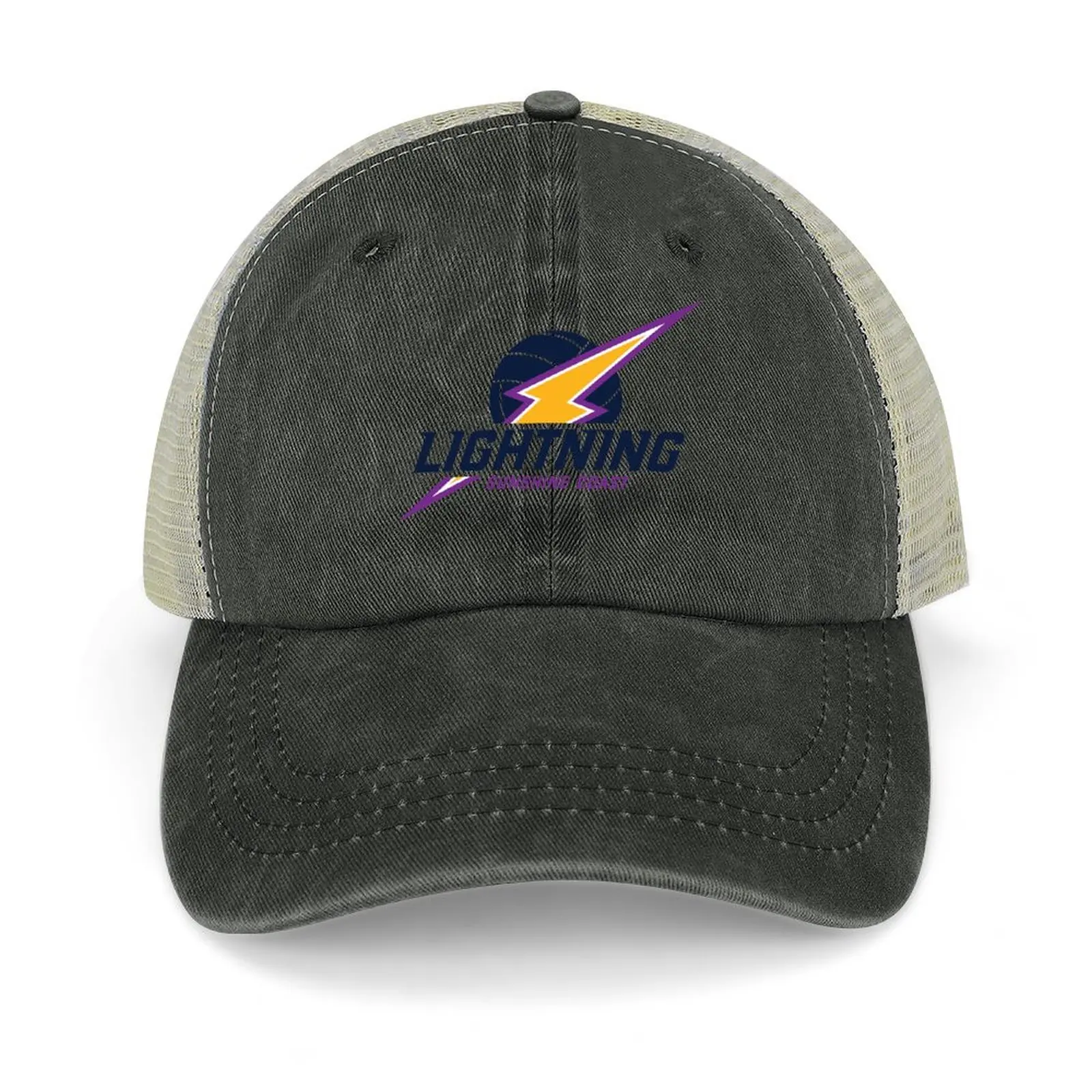 

Sunshine Coast Lightning Baseball Cap Trucker Cap birthday funny hat Women Hats Men's