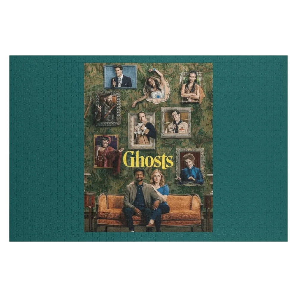 

Ghosts CBS . Jigsaw Puzzle Custom Name Child Toy Christmas Toys Puzzle