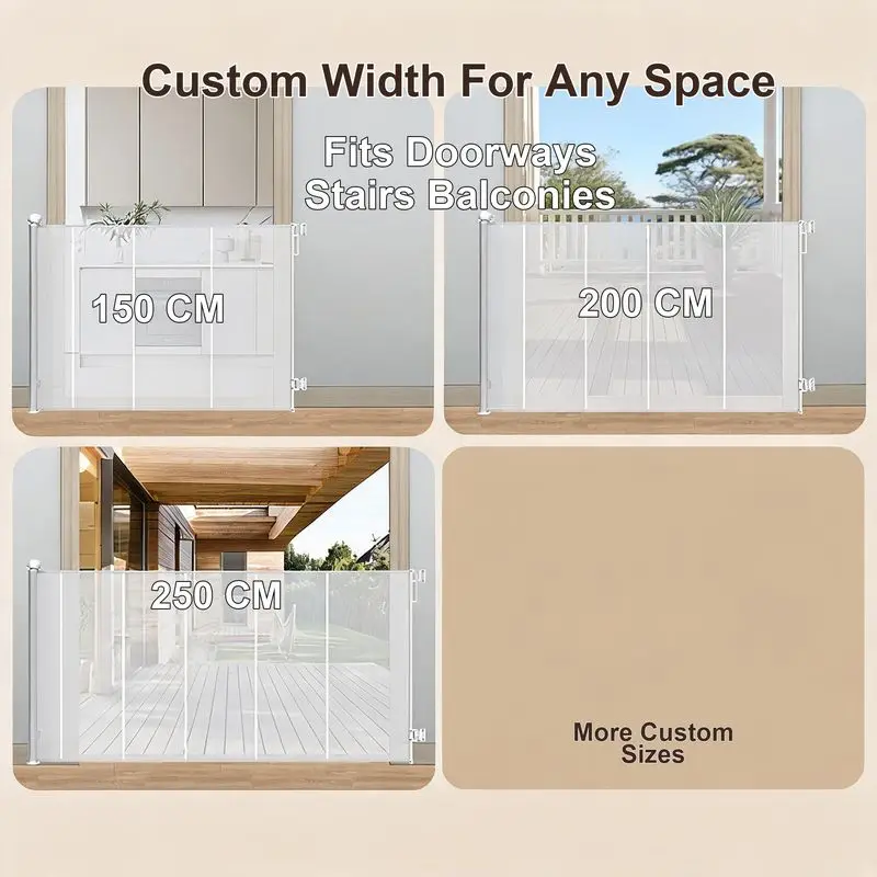Pet Door  Plus Rod Anti-drill Door Guardrail Anti-cat  Blocking Dog  Isolation Blocking Pet Fence