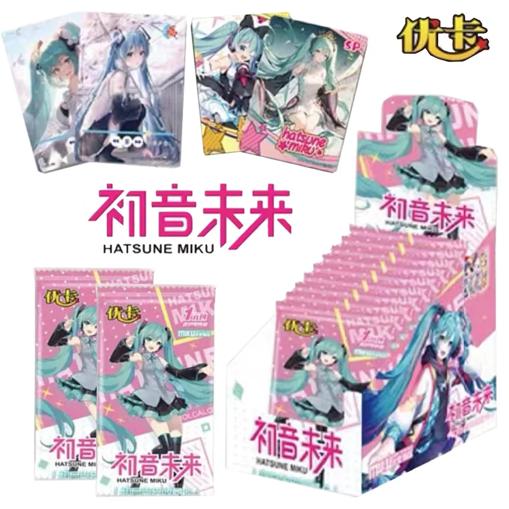 Youka series Hatsune Miku card Japanese Cartoon Anime IdolAlbum Rare Collection Card Binder Notebook Game Collection Gift Toy