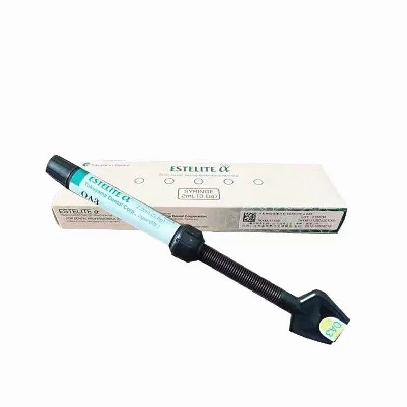 

3.8g/Syringe Dental Materials Nano Filling Restoration Resin Tokuyama Resin ESTELITE Light Curing Composite Resin Material