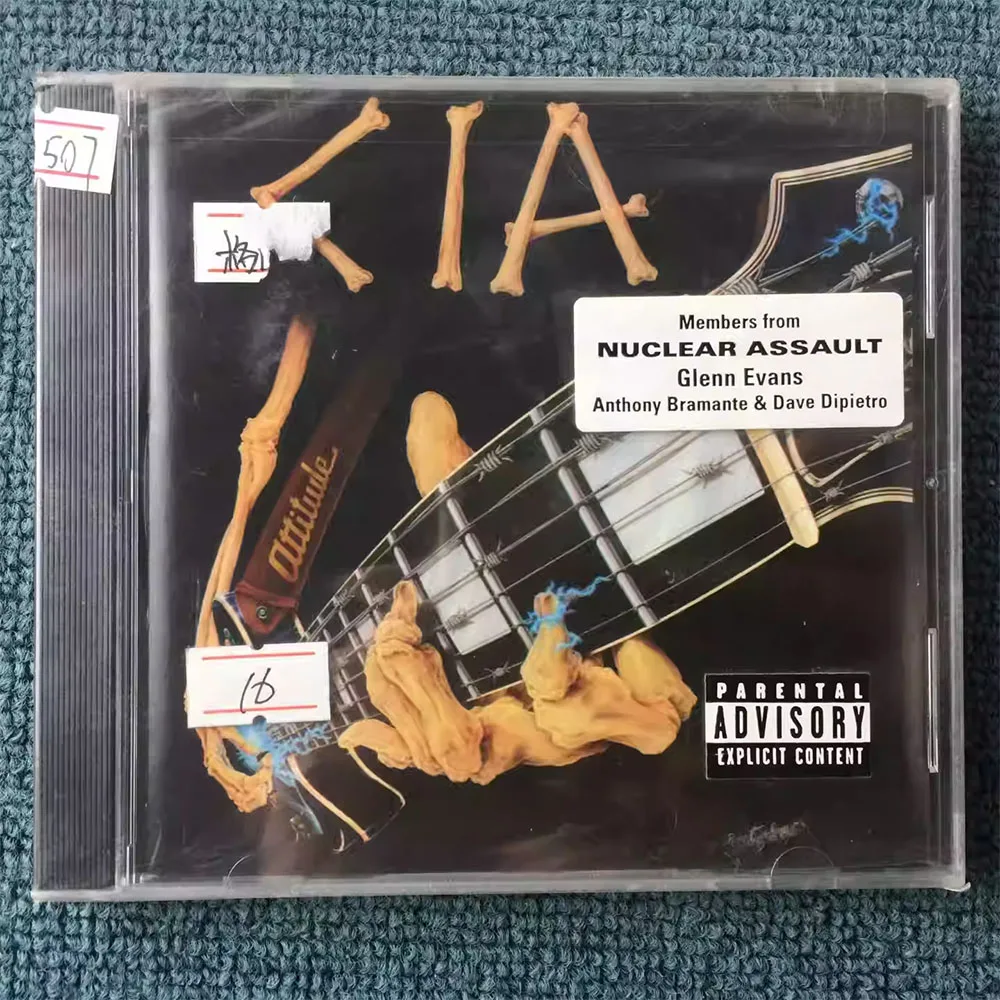 

CD This Is The Album "Attitude" By KIA, An American Thrash Metal Band. The Core Members of The Band All Hail From Legendary