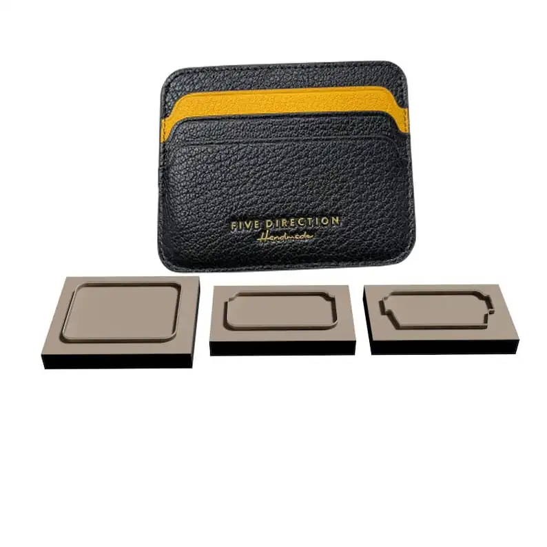 

DIY Leather Punch Die Set,Leather Crafts Kraft Tool Set,Leather Simple Card Pack Cutting Die Cut Mold