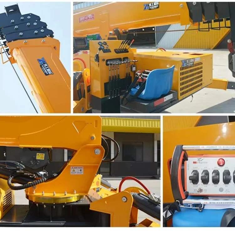 Mini Spider Lifting Crane with Telescopic Boom - Cost-Effective and Practical for Small Projects