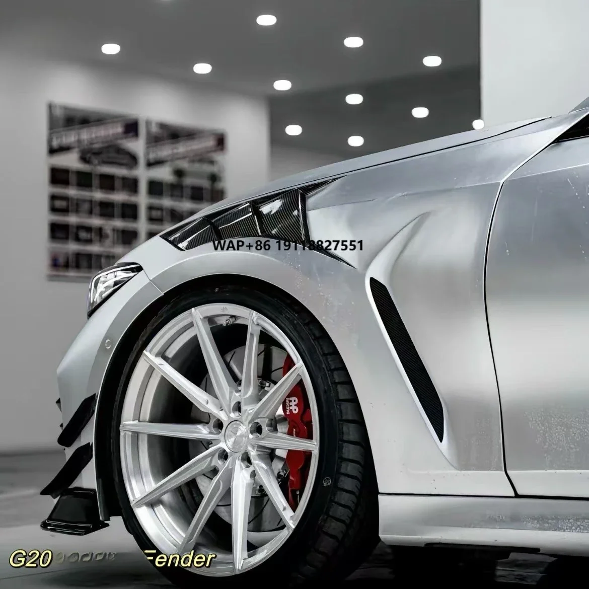 MRD Carbon Fiber Fender for G20 G28 2019+ Carbon Fenders with Vents V3 & VE Style