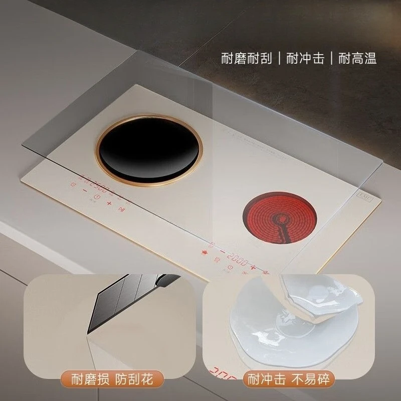 

Embedded induction cooker double stove household electric ceramic stove high-power concave double-head electric stove set