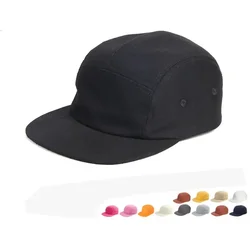 New Washed Cotton Five 5 Panel Gorra Baseball Cap Casquette Snapback Caps Bone Hip Hop Trucker Hats for Men Women