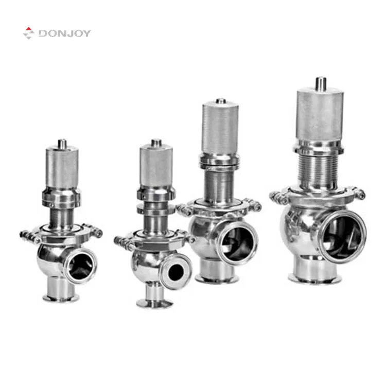 DONJOY 316L sanitary manual pressure relief valve safety relief valve safety valve