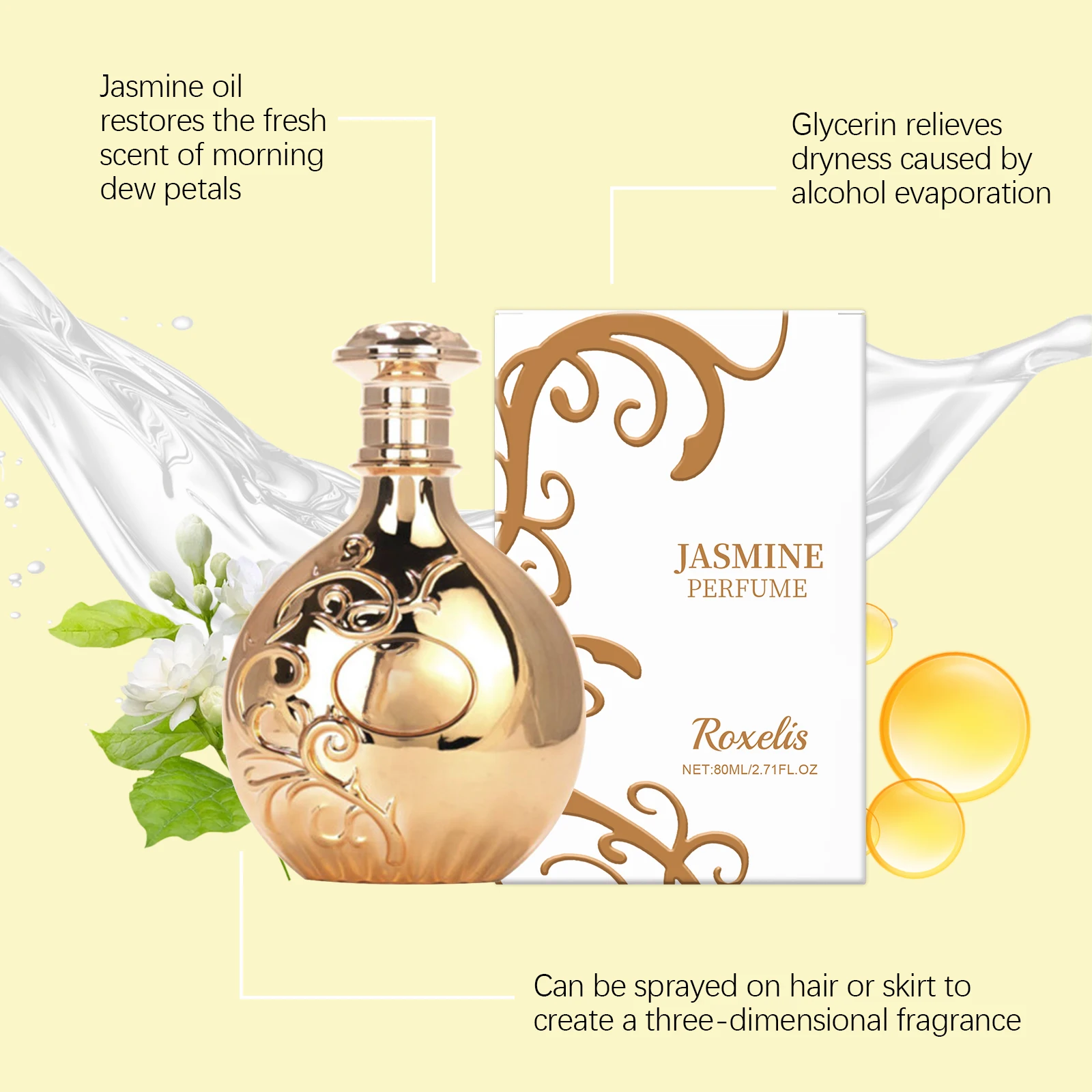 Body Mist Aroma Melati, Aroma - Perfume Zara ulasan dan harga