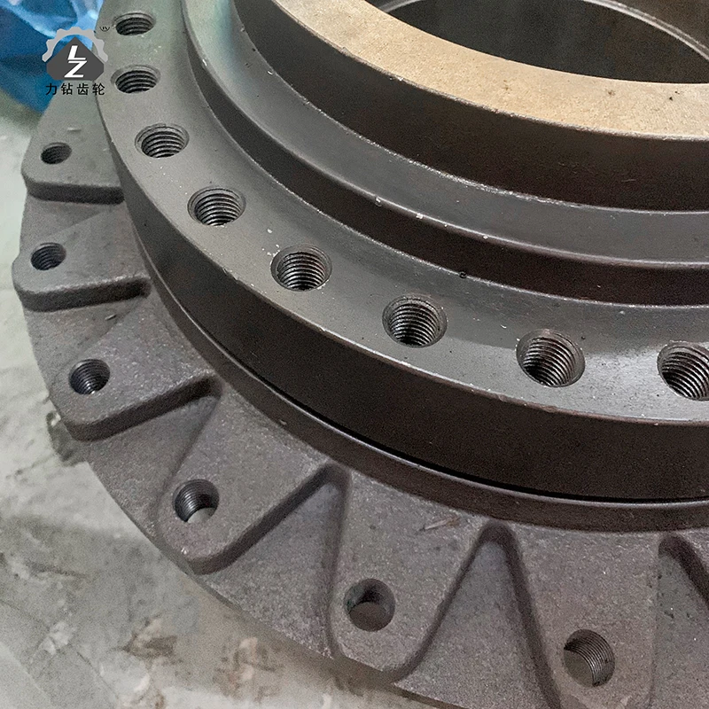LI ZUAN HD700 Travel Reduction Gearbox Excavator Final Drive Reduction Travel Motor Reducer  Travel Gearbox