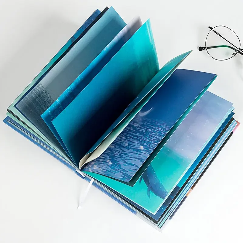 Chinese Antiquity Style Creative Hardcover Diary Books Color Inside Page Notebook Weekly Planner Handbook Journal Gift A5