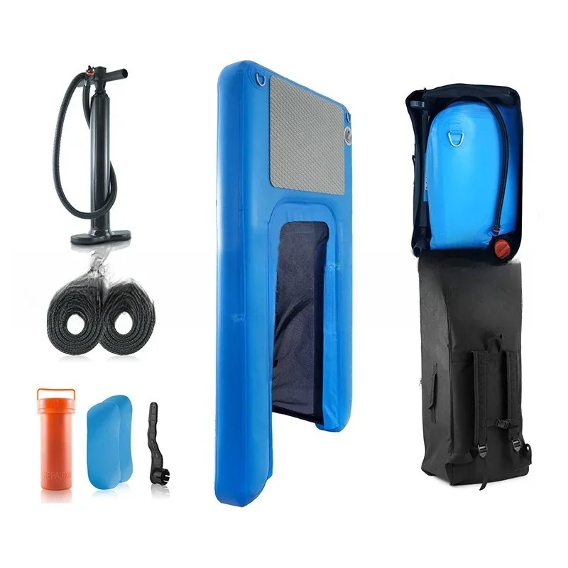 

(Customized) Inflatable dog ladder, pet dog swimming pool safety water mat floating platform