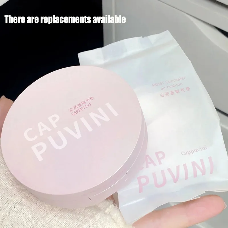 Moisturizing Concealer Air Cushion Foundation Natural Makeup Even Skin Tone Long-lasting Hydrating Concealer BB Cream Cosmetics