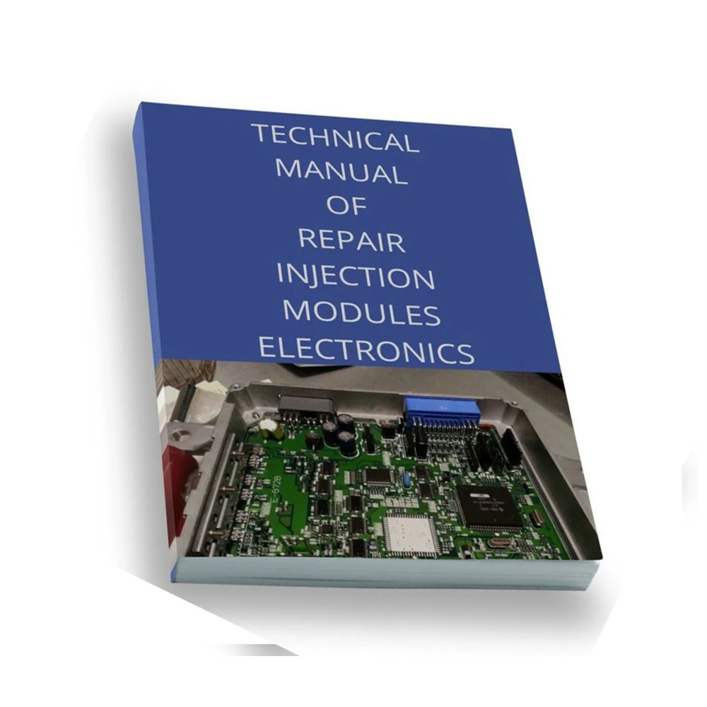 5 PCS ECU REPAIR Manuals Repairing Injection Modules in the Workshop DIESEL ELECTRONICS Study Guide Car Truck Diagnostic Tools