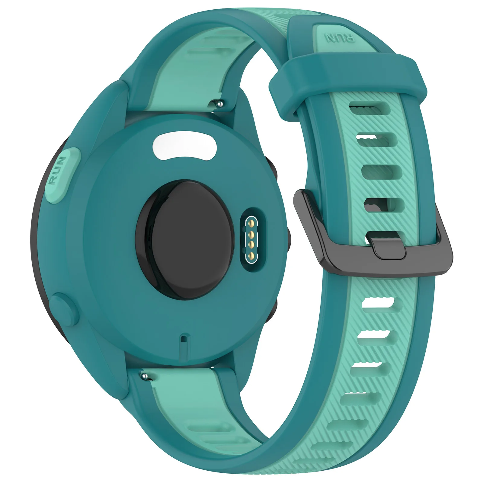 Pulseira Garmin Forerunner Original, Banda de música, Corrida, Silicone, Garmin Forerunner 165, 18mm, 20mm