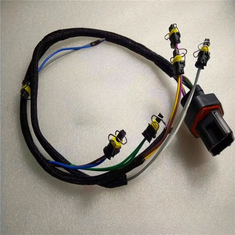 Fuel Injector Wiring Harness Suitable For CAT E330D E336D E336D2 E340D C9 Engine Excavator Parts Auto Replacement Accessory