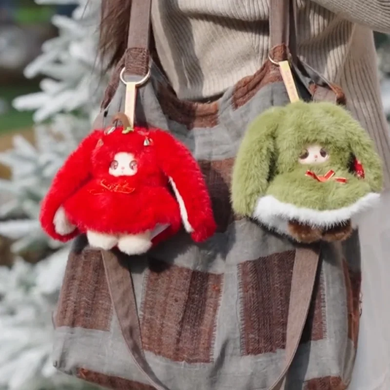 Nueva caja ciega de felpa Liila Christmas Miracle Series, caja sorpresa de muñeca Kawaii, regalos de Navidad personalizados para niñas, juguete colgante misterioso
