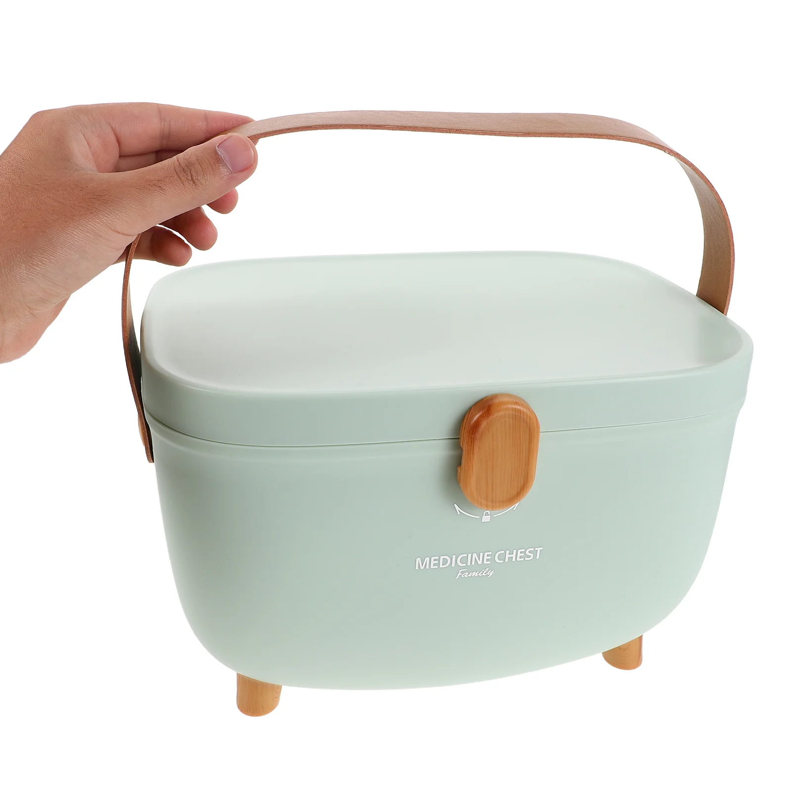 صندوق طبي منظم سعة كبيرة متعدد الطبقات صندوق تخزين الأدوية خزانة فارغة محمولة صينية قابلة للإزالة في حالات الطوارئ المنزلية