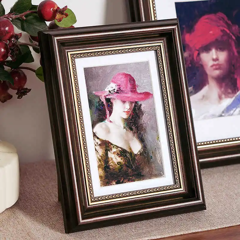 

Креативное украшение в рамке в американском стиле, креативная расширенная рамка для отеля, реквизит, индивидуальный домашний декор Porta Retrato Lsxk