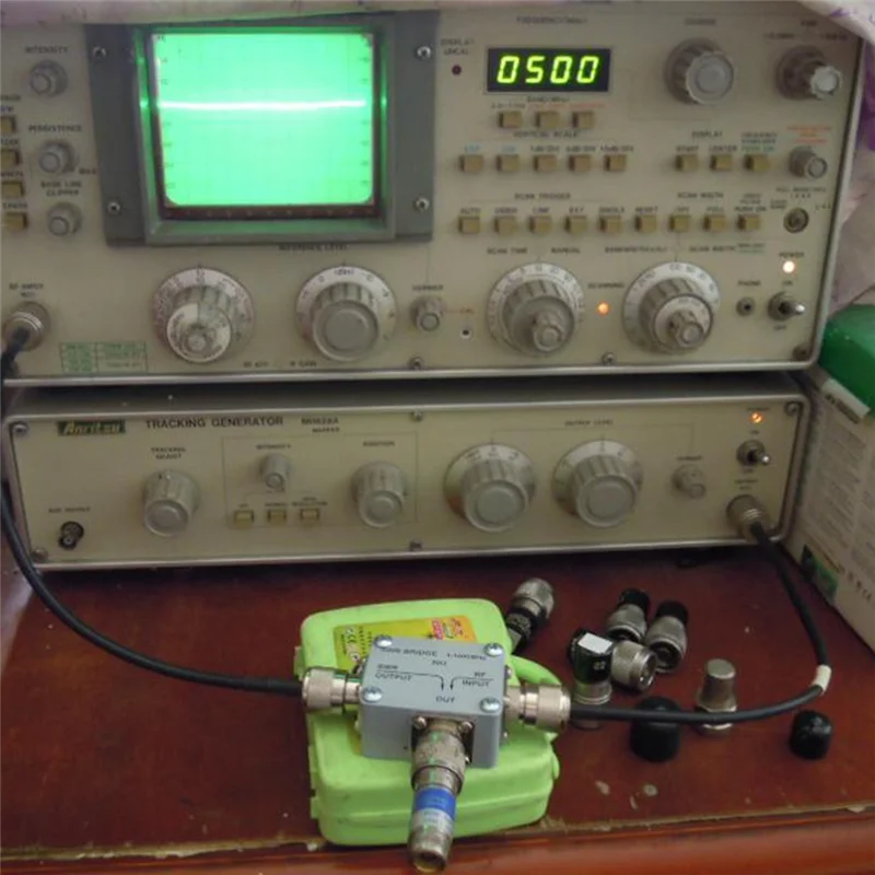 B66C 1MHZ-1000MHz SWR Bridge Reflexão Ponte RF Ponte direcional de onda permanente para antena Medição de rede RF (A)