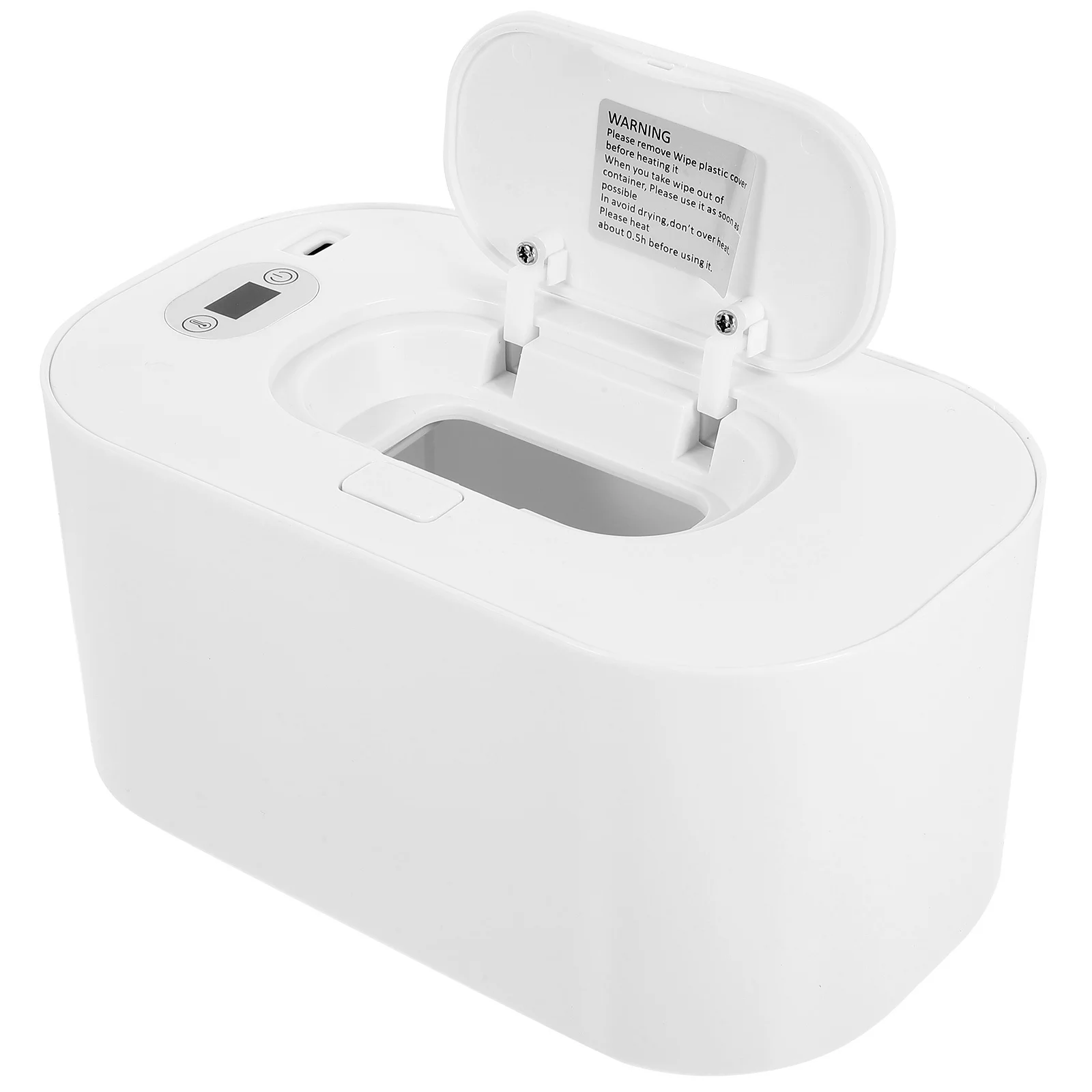 

Wet Tissues Warmer for Babies USB Heating System Portable Wipe Heater Compatible with All Brands Ideal New Parent Gift